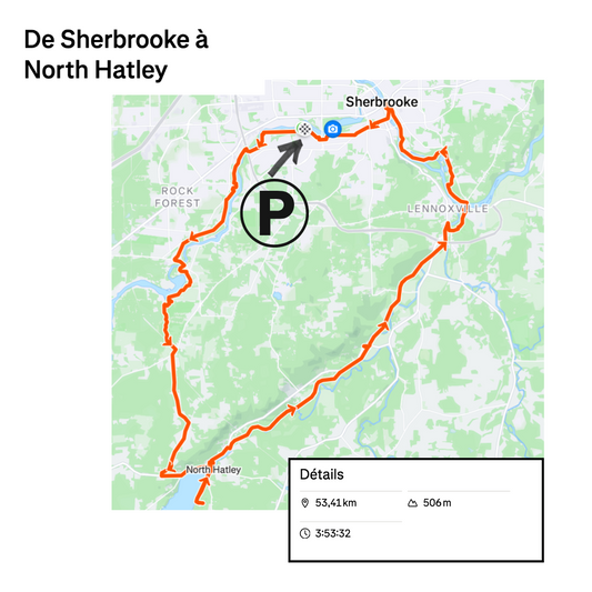 De Sherbrooke Ă North Hatley
