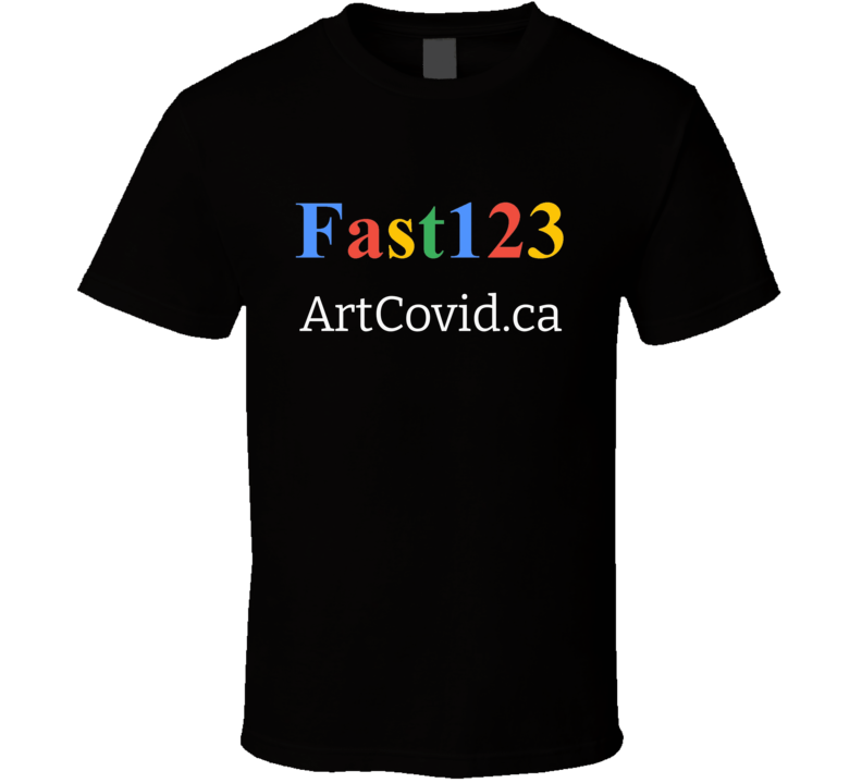 Fast123 T Shirt Classic / Black Small T-Shirt