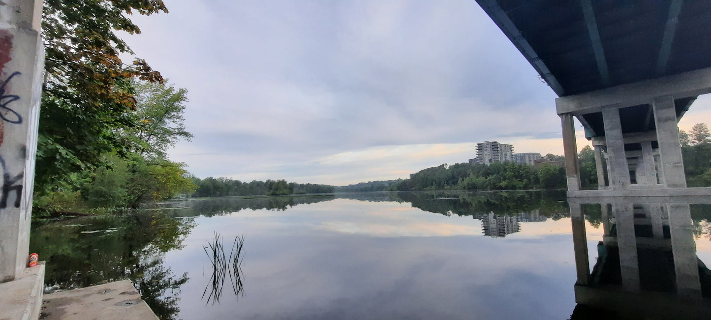 Trouve Lea Déchets Du 9 Septembre 2021 6H47 (Vue Spo) Pont Jacques Cartier De Sherbrooke