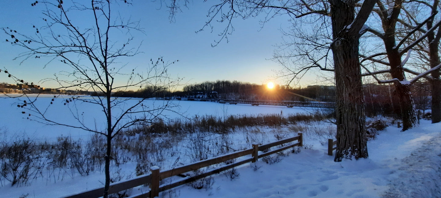 Lever De Soleil Au Lac-Des-Nations (Vue Bp2)