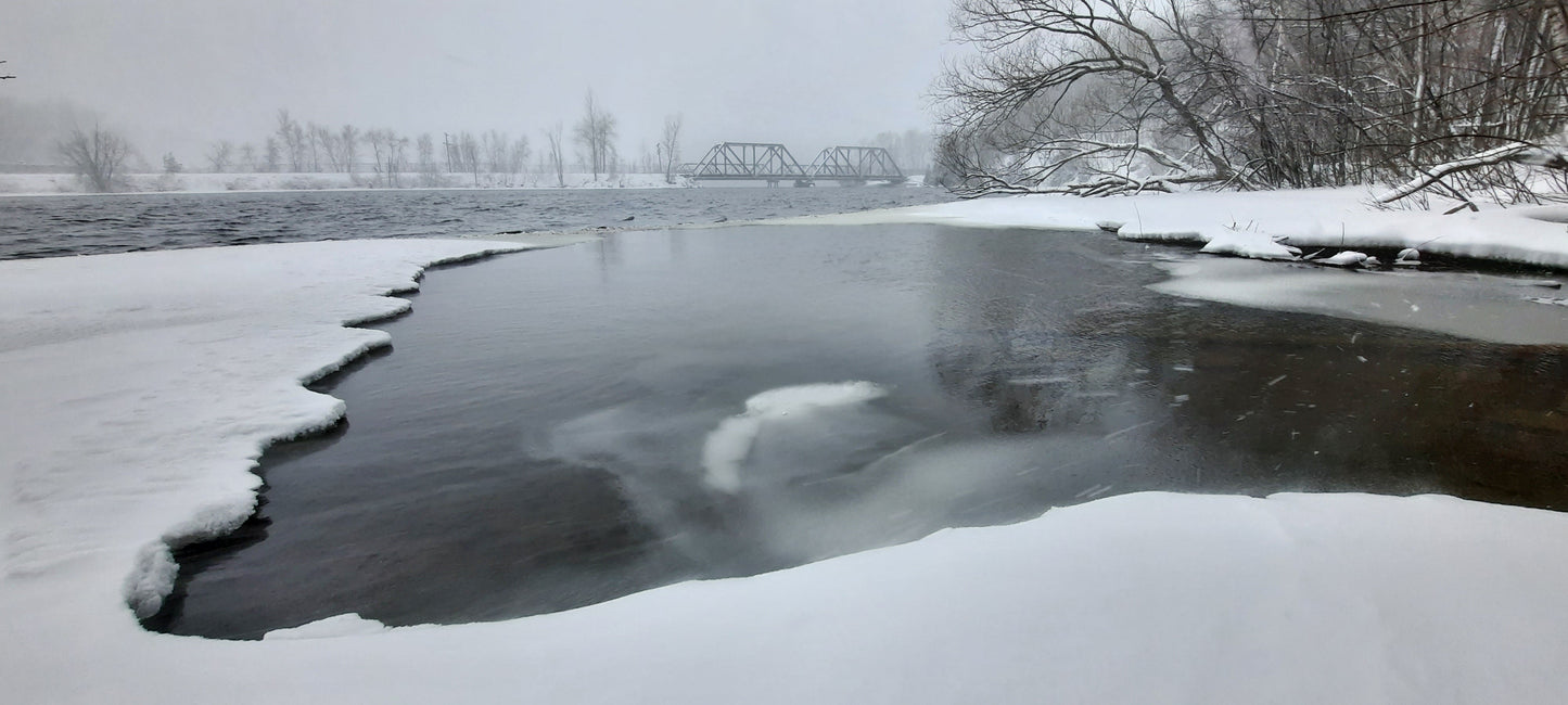 Le Dégel Du 13 Mars Près Pont Noir