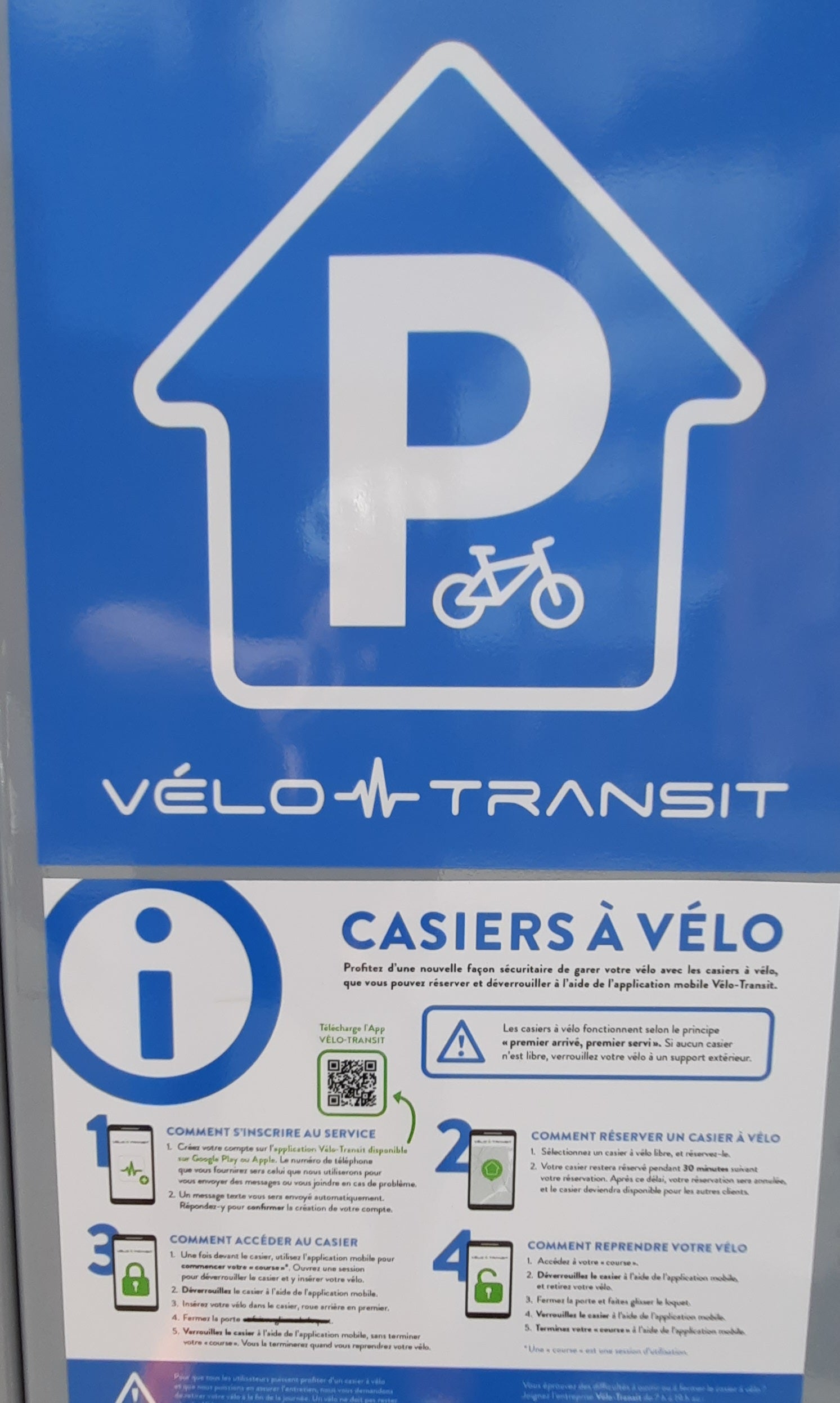 Casiers Vélo Transit À Sherbrooke