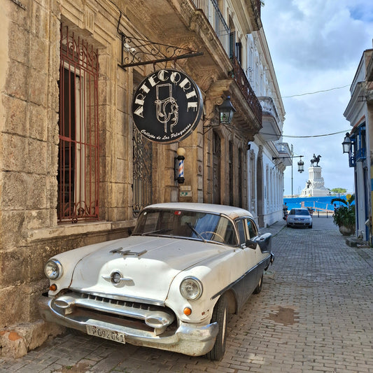 Havana is an open-air museum with old American cars.