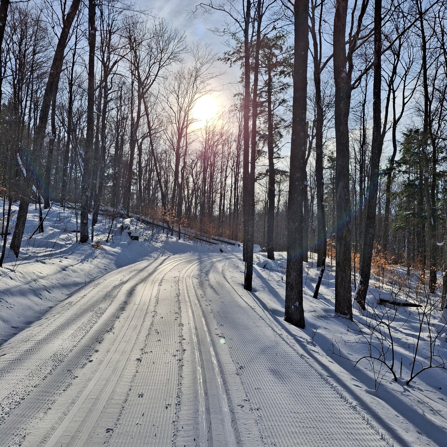 2025-12-28 Cross-country skiing in Orford