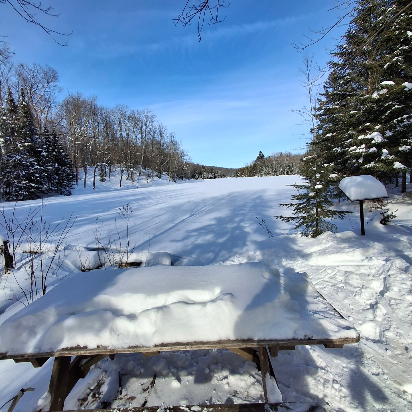 2025-12-28 Cross-country skiing in Orford