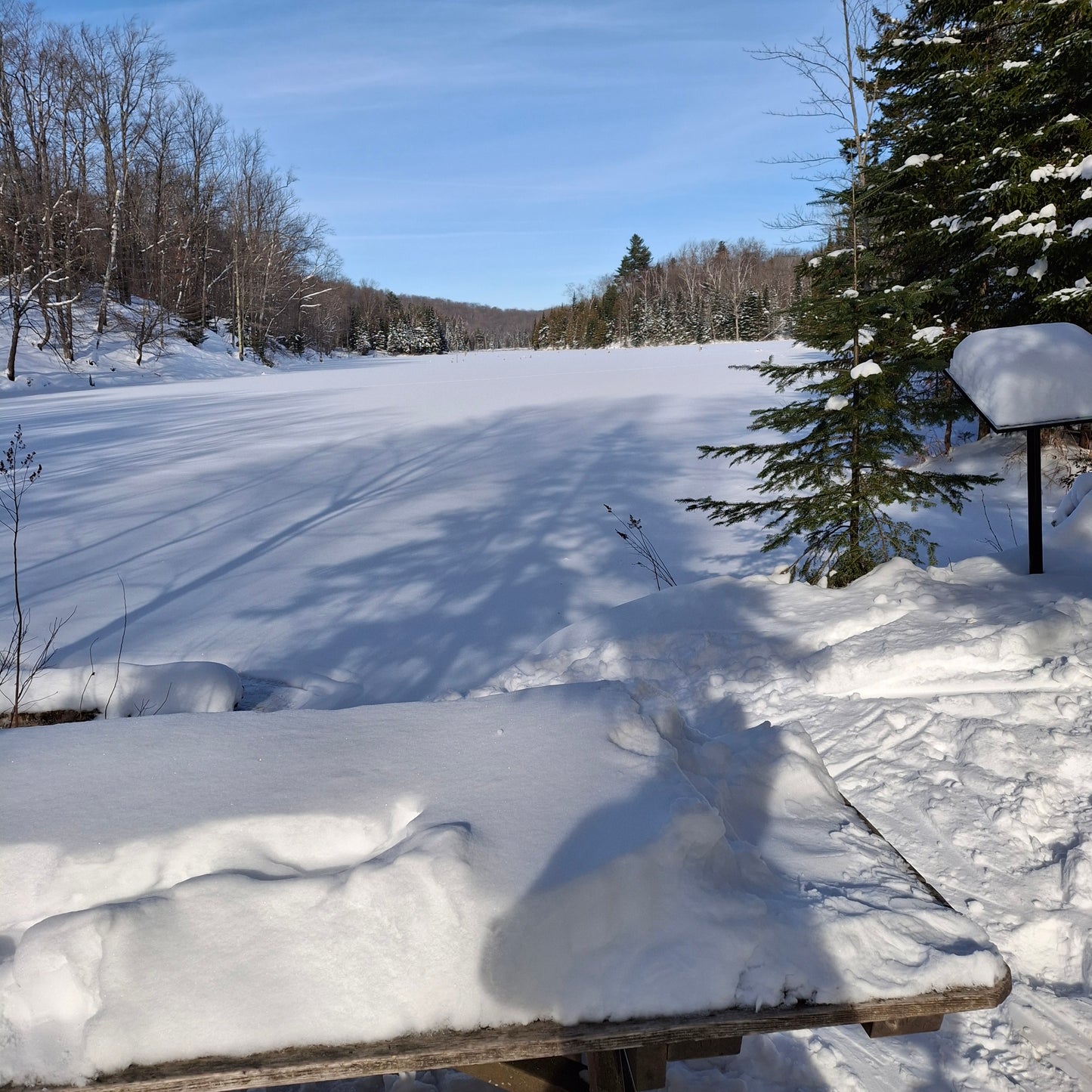 2025-12-28 Cross-country skiing in Orford