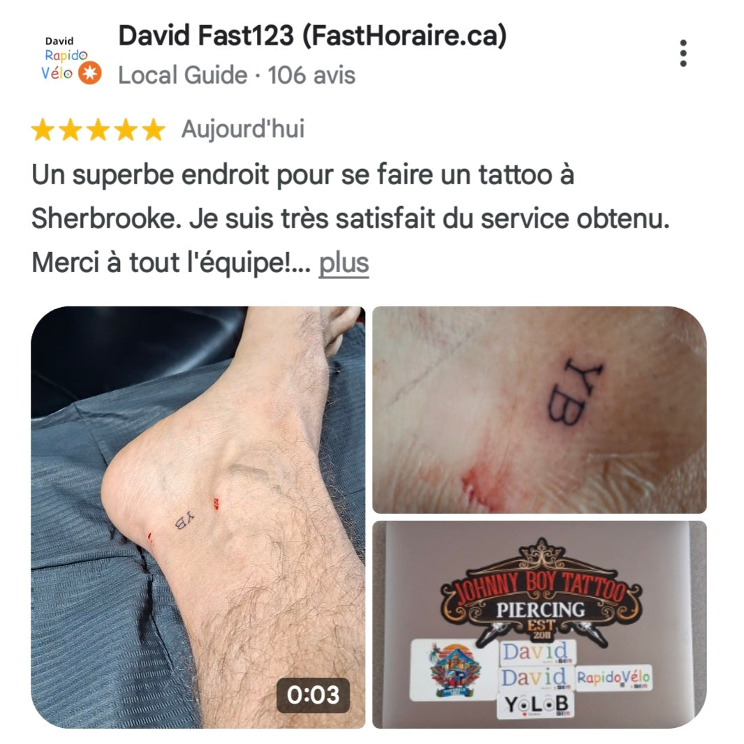 Johnny Boy Tattoo