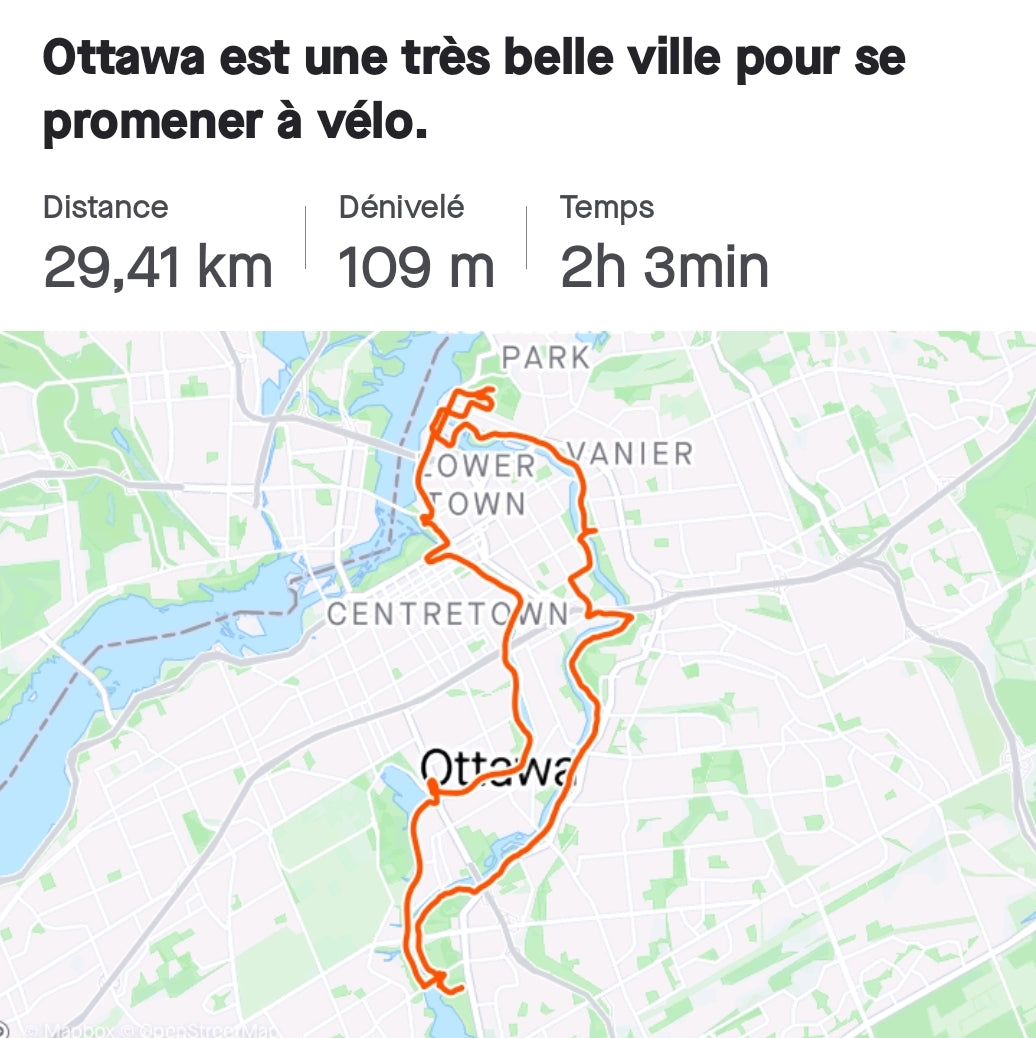 Ottawa Une Ville De Vélo